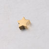 Wholesale Stainless Steel Mirror Polished Fivepointed Star Beads Diy Jewelry Accessories Pendant