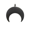 Wholesale Stainless Steel Moon Crescent Horn Pendant Jewelry Accessories Mirror Polished Little Fresh Minimalist Style