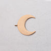 Wholesale Stainless Steel Moon Crescent Horn Pendant Jewelry Accessories Mirror Polished Little Fresh Minimalist Style