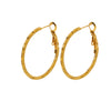 Wholesale Stainless Steel Multisurface Cutting Electroplated Women's Light Luxury Exaggerated Earrings