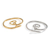 Wholesale Stainless Steel Nail Bracelet Ring Accessories Jewelry With 18K Gold Electroplated Stylish Design