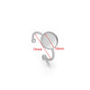 Wholesale Stainless Steel Natural Style U Shape Ring Bottom Holder With Electroplating