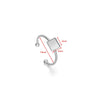 Wholesale Stainless Steel Natural Style U Shape Ring Bottom Holder With Electroplating