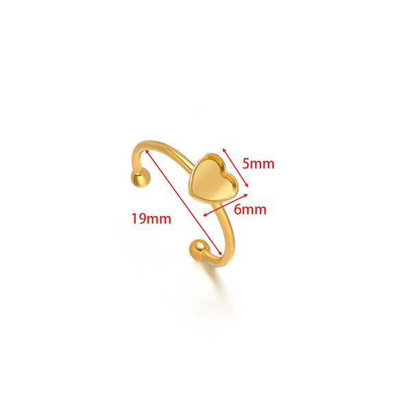 Wholesale Stainless Steel Natural Style U Shape Ring Bottom Holder With Electroplating