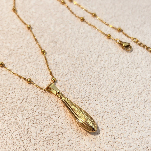Wholesale Stainless Steel Necklace Retro Style Ushaped Electroplated Jewelry For Unisex