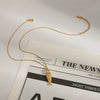 Wholesale Stainless Steel Necklace With Animal Zodiac Pattern Electroplated Light Luxury Jewelry