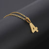 Wholesale 316L Stainless Steel Necklace With Letters Numbers Text Pattern And Cross Chain For Couple