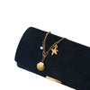 Wholesale Stainless Steel Necklace With Ocean Wind Shell Starfish And Pearl Elements Furnace Vacuum Plated 18K Gold Color Preservation