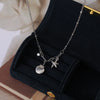 Wholesale Stainless Steel Necklace With Ocean Wind Shell Starfish And Pearl Elements Furnace Vacuum Plated 18K Gold Color Preservation
