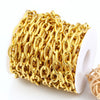 Wholesale Stainless Steel O Cross Thread Chain Necklace Bracelet With Geometric Style And Electroplating