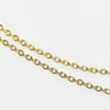 Wholesale Stainless Steel Ochain Necklace Electroplated Simple Style