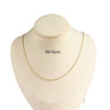 Wholesale Stainless Steel Ochain Necklace Electroplated Simple Style