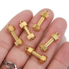Wholesale Stainless Steel Oil Pressure Dumbbell Shape Handmade Jewelry Accessories Pendant