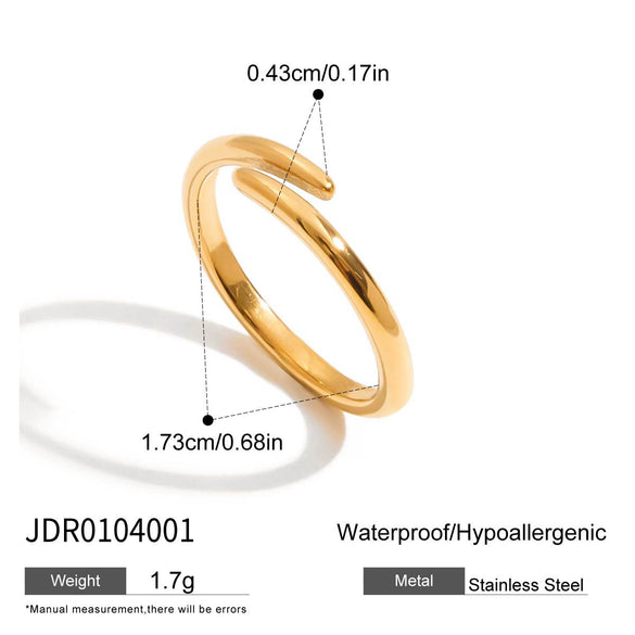 Wholesale Stainless Steel Open Bracelet With Geometric Style And Electroplating