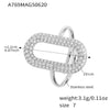 Wholesale 316L Stainless Steel Open Ring With Geometric And Heart Shapes Electroplated Jewelry For Women