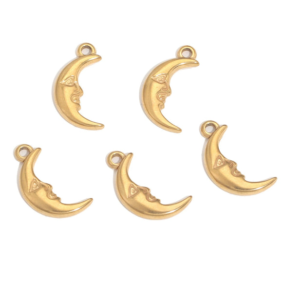 Wholesale Stainless Steel Original Design Handmade Electroplating Small Pendant For Bracelet And Necklace Jewelry