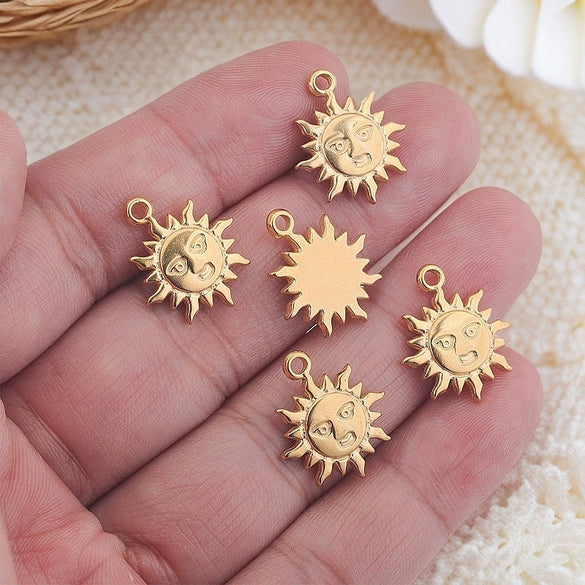 Wholesale Stainless Steel Original Design Handmade Electroplating Small Pendant For Bracelet And Necklace Jewelry