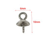 Wholesale Stainless Steel Pearl Tray Bowl Welding Sheep Eye Pendant Tray For Diy Jewelry Accessories With Electroplating