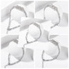 Wholesale Stainless Steel Pendant And Bracelet With Letters Numbers Text Stamping Style Unisex