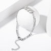 Wholesale Stainless Steel Pendant And Bracelet With Letters Numbers Text Stamping Style Unisex