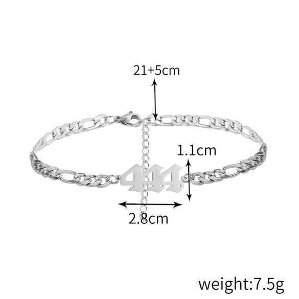 Wholesale Stainless Steel Pendant And Bracelet With Letters Numbers Text Stamping Style Unisex