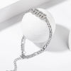 Wholesale Stainless Steel Pendant And Bracelet With Letters Numbers Text Stamping Style Unisex