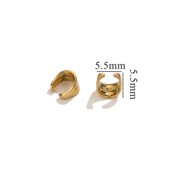 Wholesale Stainless Steel Pendant Buckle Jewelry Accessories With Return Pattern And Electroplating Treatment Sweet Cool Style