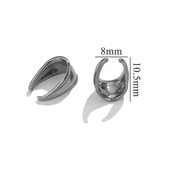 Wholesale Stainless Steel Pendant Buckle Jewelry Accessories With Return Pattern And Electroplating Treatment Sweet Cool Style