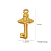 Wholesale Stainless Steel Pendant With Oil Dripping Coconut Tree Pattern Electroplated For Necklace And Bracelet
