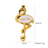 Wholesale Stainless Steel Pendant With Oil Dripping Coconut Tree Pattern Electroplated For Necklace And Bracelet