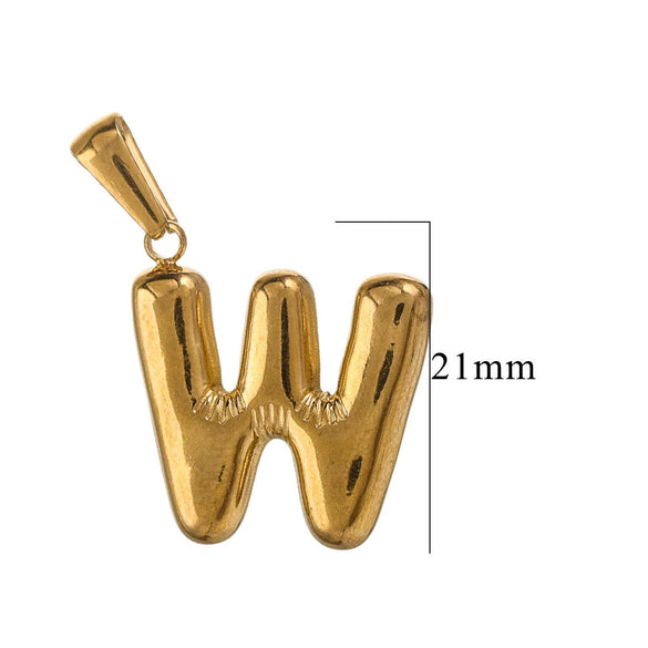 Wholesale Stainless Steel Plated Real Gold Balloon Glossy Eight Eyes Geometric Pendants Necklace For Women
