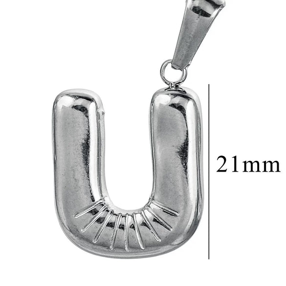 Wholesale Stainless Steel Plated Real Gold Balloon Glossy Eight Eyes Geometric Pendants Necklace For Women