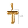 Wholesale Stainless Steel Plated Real Gold Balloon Glossy Eight Eyes Geometric Pendants Necklace For Women