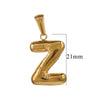 Wholesale Stainless Steel Plated Real Gold Balloon Glossy Eight Eyes Geometric Pendants Necklace For Women