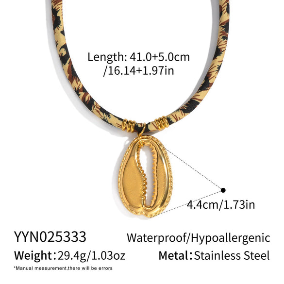 Wholesale Stainless Steel Pvd Furnace Vacuum Real Gold Plated Scarf Necklace Pendant With Heart Geometric Animal Zodiac Shapes For Women