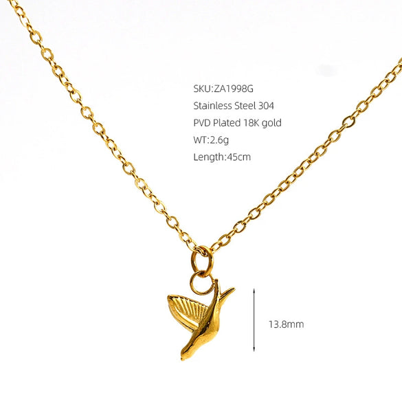 Wholesale Stainless Steel Real Gold Plated Cartoon Characters Pendant Hammer Cross Chain For Children Teenagers Women Adults Couples And Best Friends