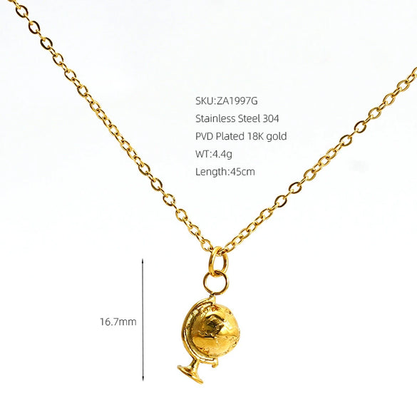 Wholesale Stainless Steel Real Gold Plated Cartoon Characters Pendant Hammer Cross Chain For Children Teenagers Women Adults Couples And Best Friends