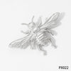Wholesale Stainless Steel Retro Animal Peace Dove Bee Brooch With Electroplating Design