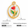 Wholesale Stainless Steel Retro Animal Style Geometric Butterfly Pendant Jewelry Accessories With Electroplating And Return Pattern