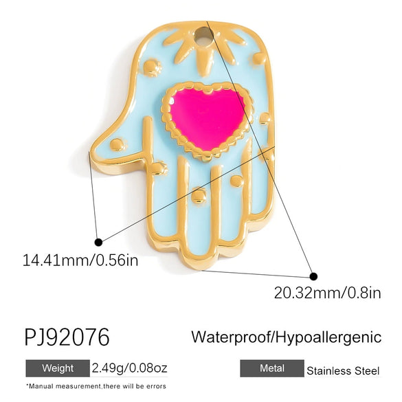 Wholesale Stainless Steel Retro Animal Style Geometric Butterfly Pendant Jewelry Accessories With Electroplating And Return Pattern