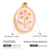 Wholesale Stainless Steel Retro Animal Style Geometric Butterfly Pendant Jewelry Accessories With Electroplating And Return Pattern