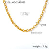 Wholesale 316L Stainless Steel Rhinestone Donut Jewelry Set With Electroplating Earrings And Necklaces For Women In Fashion And Geometric Style