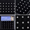 Wholesale Stainless Steel Rhinestone Fivepointed Star Nose Studs Body Piercing Jewelry With Electroplating