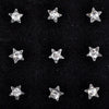 Wholesale Stainless Steel Rhinestone Fivepointed Star Nose Studs Body Piercing Jewelry With Electroplating