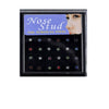 Wholesale Stainless Steel Rhinestone Fivepointed Star Nose Studs Body Piercing Jewelry With Electroplating