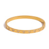 Wholesale Stainless Steel Rhinestone Love Shaped Bracelet With Electroplating