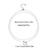 Wholesale Stainless Steel Rhinestone Star Moon Pendant Conventional Chain Necklace With Geometric Pattern And Electroplating Preppy Style
