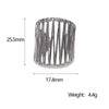 Wholesale Stainless Steel Ring For Women Fashionable Light Luxury Nonfading Electroplated
