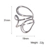 Wholesale Stainless Steel Ring For Women Fashionable Luxury Style Electroplated Live Mouth Non Fading
