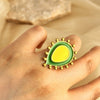 Wholesale Stainless Steel Ring With Heart Shape Minimalist Style Electroplating Processing